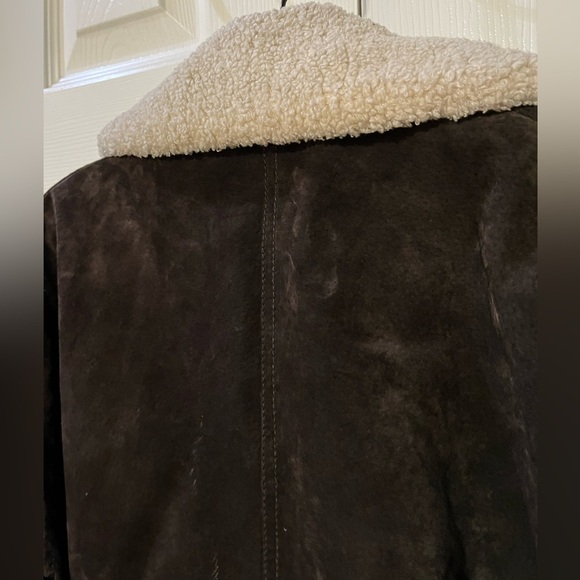 Brown Genuine Suede Medium Express Jacket - Picture 8 of 9